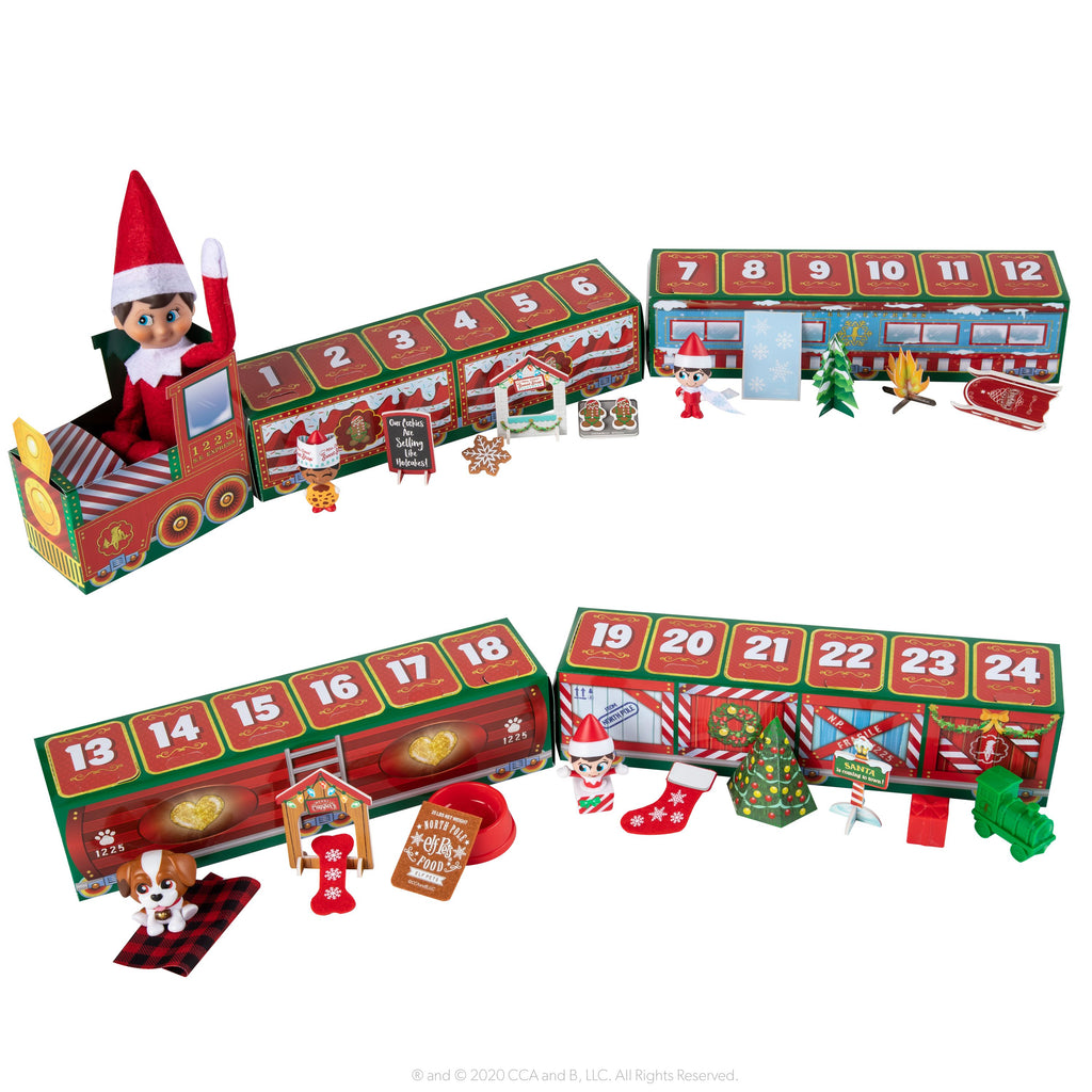 SALE - 30% OFF <br> The Elf on the Shelf® <br> North Pole Advent Train