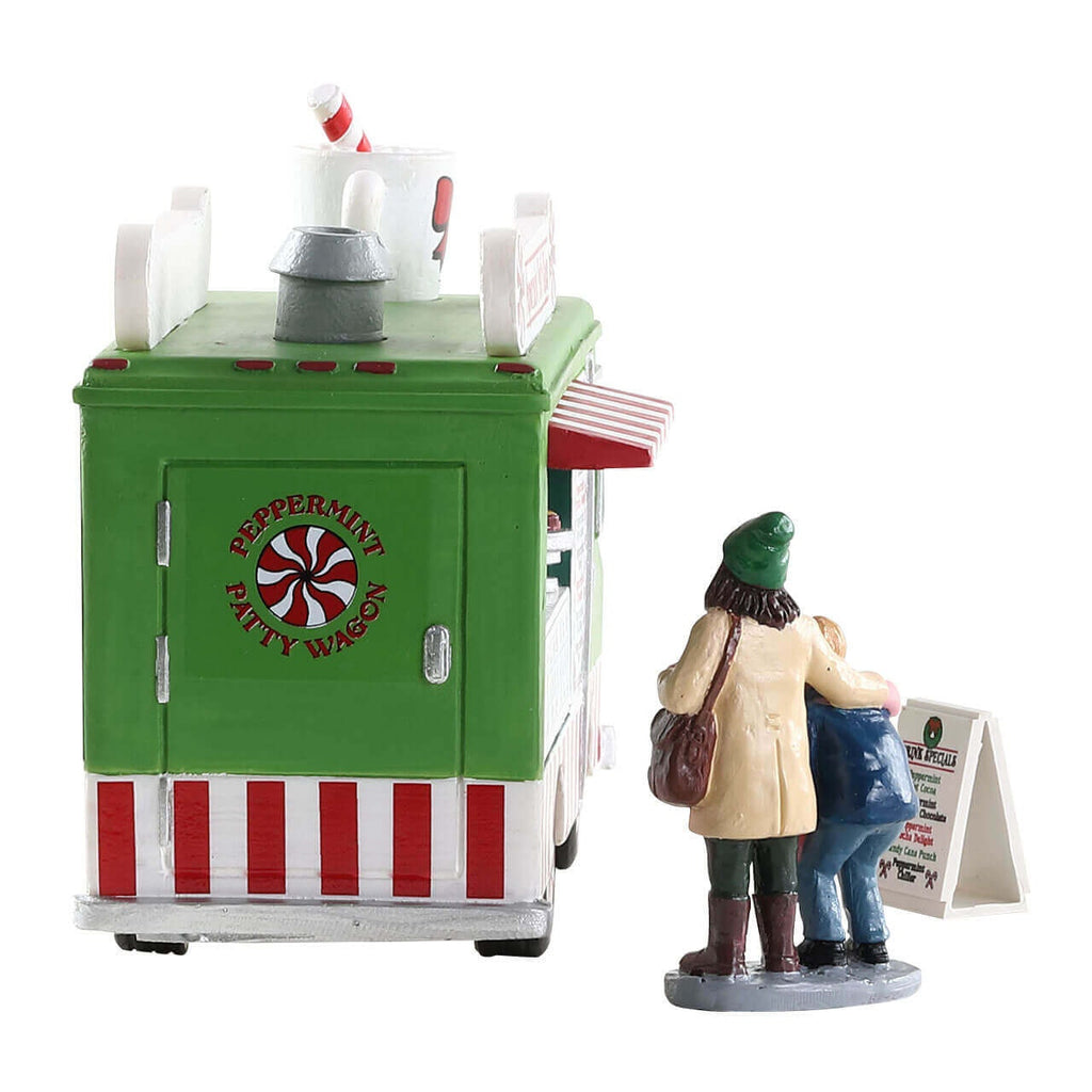 Lemax Table Piece <br> Peppermint Food Truck