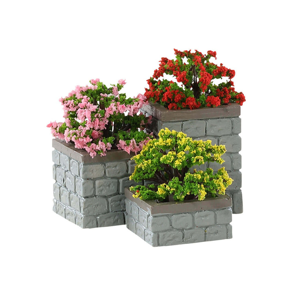 LEMAX PRE-ORDER <br> Lemax Accessories <br> Flower Bed Boxes, Set of 3