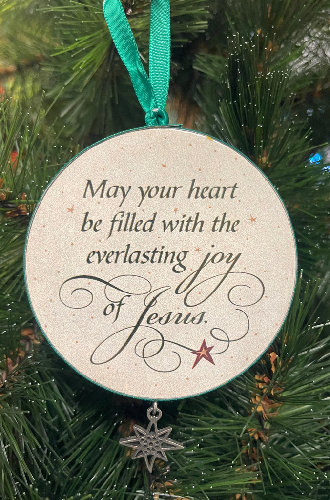 Christmas Hanging Ornament - Joy to the World