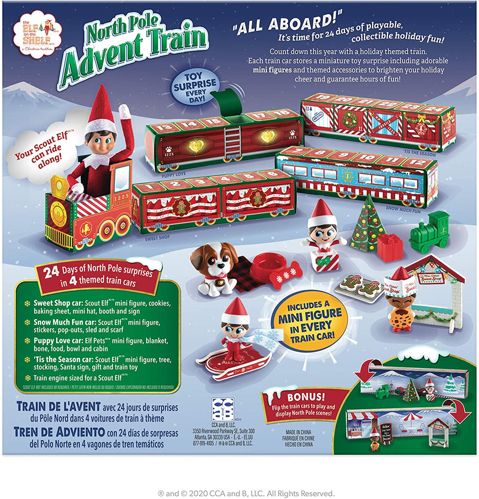 SALE - 30% OFF <br> The Elf on the Shelf® <br> North Pole Advent Train