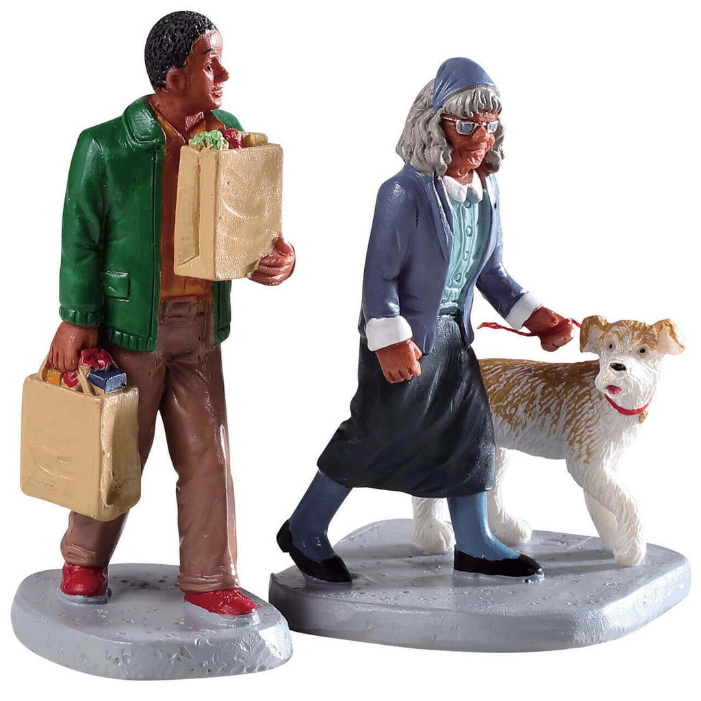 Lemax Figurine <br> Happy To Help, Set of 2