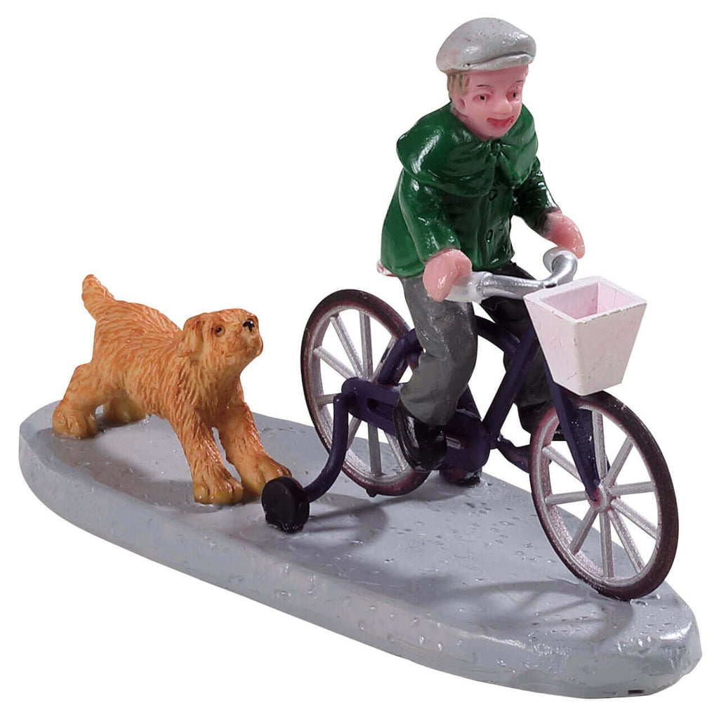 Lemax Figurine <br> Biking Fun