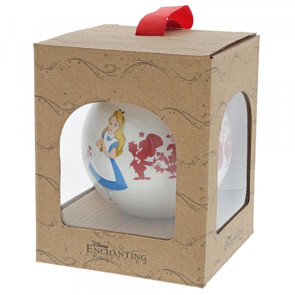 Enchanting Disney <br>10cm Alice in Wonderland Bauble