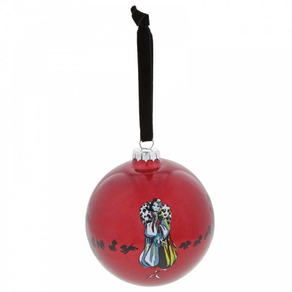 Enchanting Disney <br> 10cm Cruella de Vil Bauble