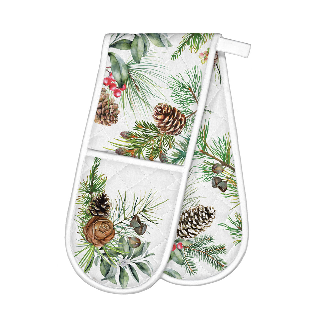 Michel Design Works <br> Double Oven Glove <br> White Spruce