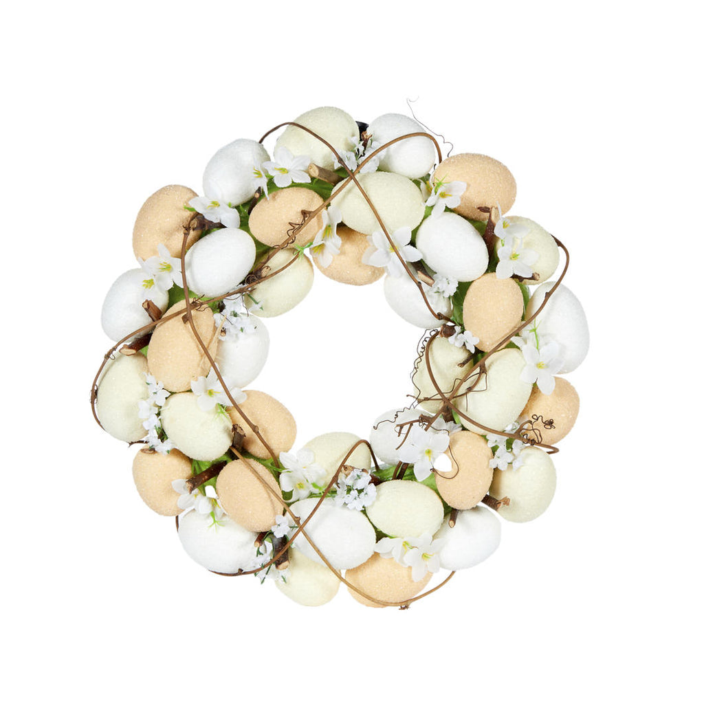 SALE - 20% OFF <br> Easter Wreath <br> Natural Egg Wreath (33cm)