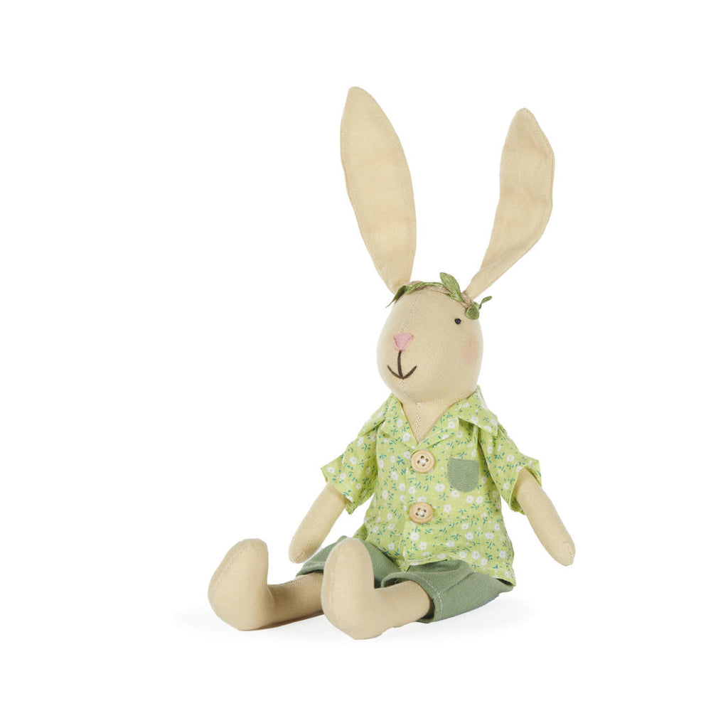 SALE - 30% OFF <br> Easter Rabbit <br> Flippsy/Flopsy Sitting Rabbits <br> Moss (2 Assorted)