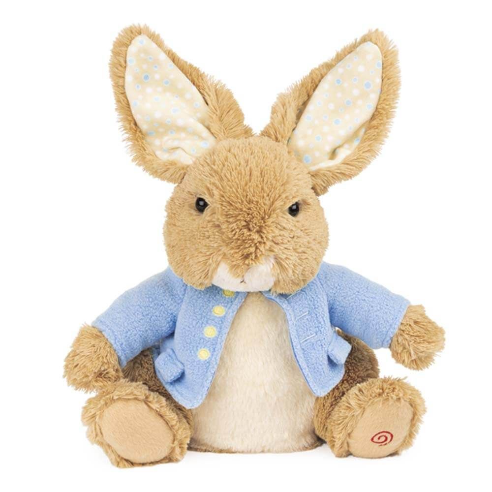 Beatrix Potter <br> Animated <br> Peter Rabbit Peek-a-Ears Plush