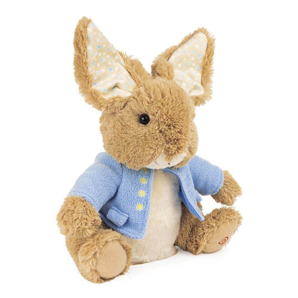 Beatrix Potter <br> Animated <br> Peter Rabbit Peek-a-Ears Plush