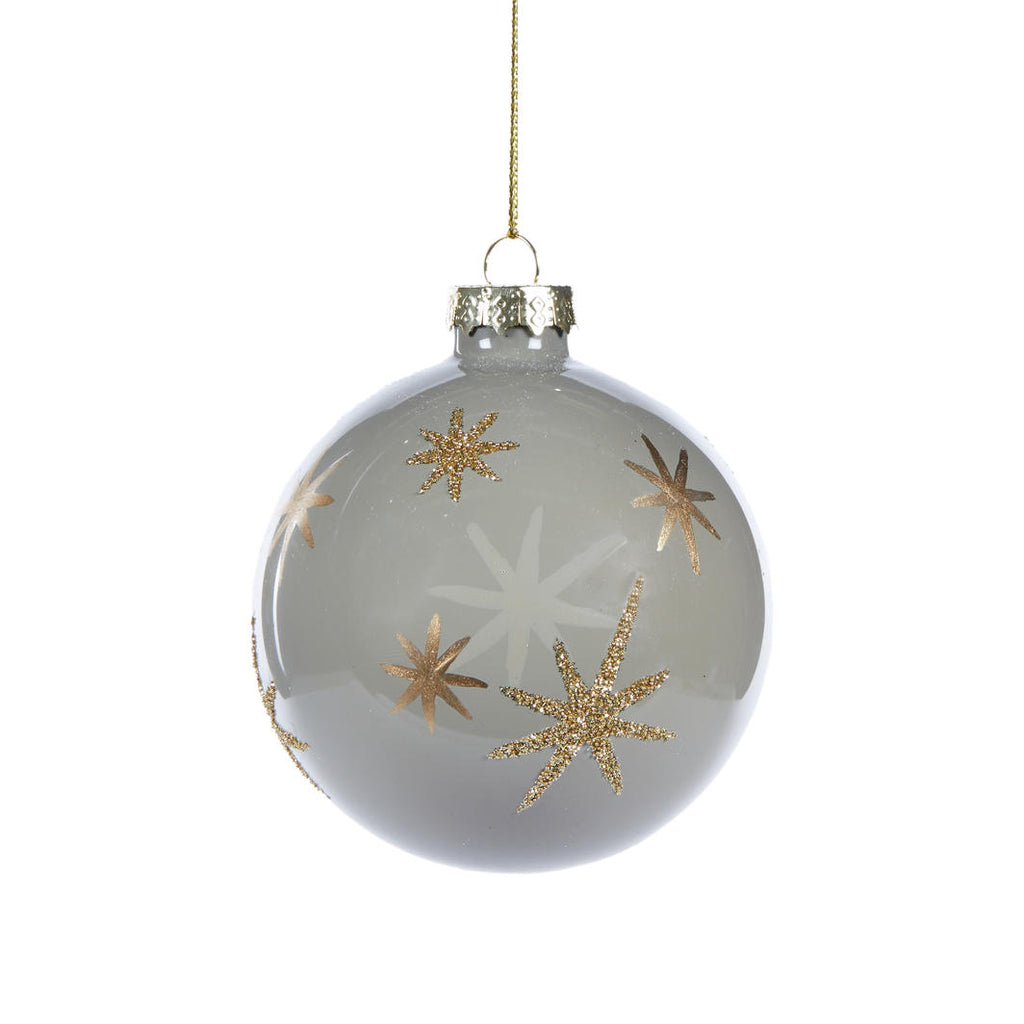 Hanging Ornaments - Metallic Stars Bauble