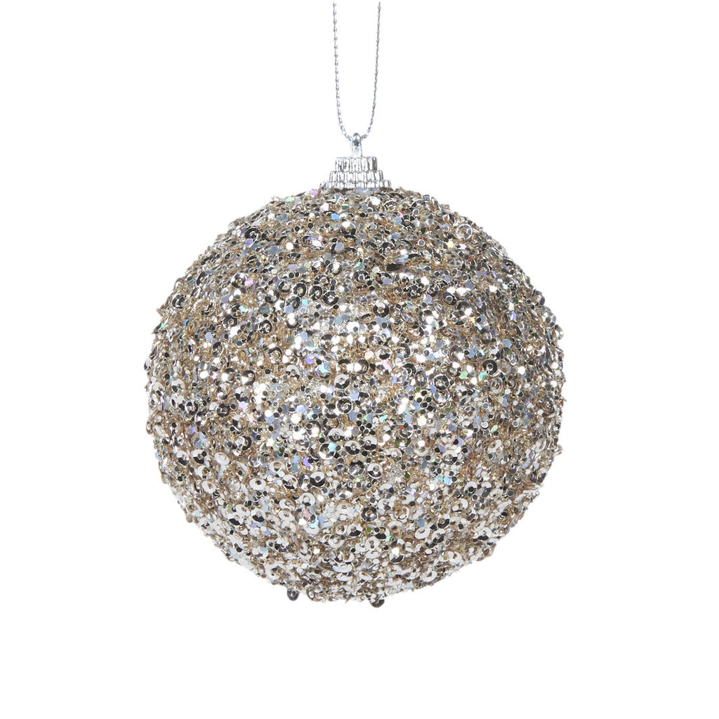 Hanging Ornaments - Champagne Sugar Bauble