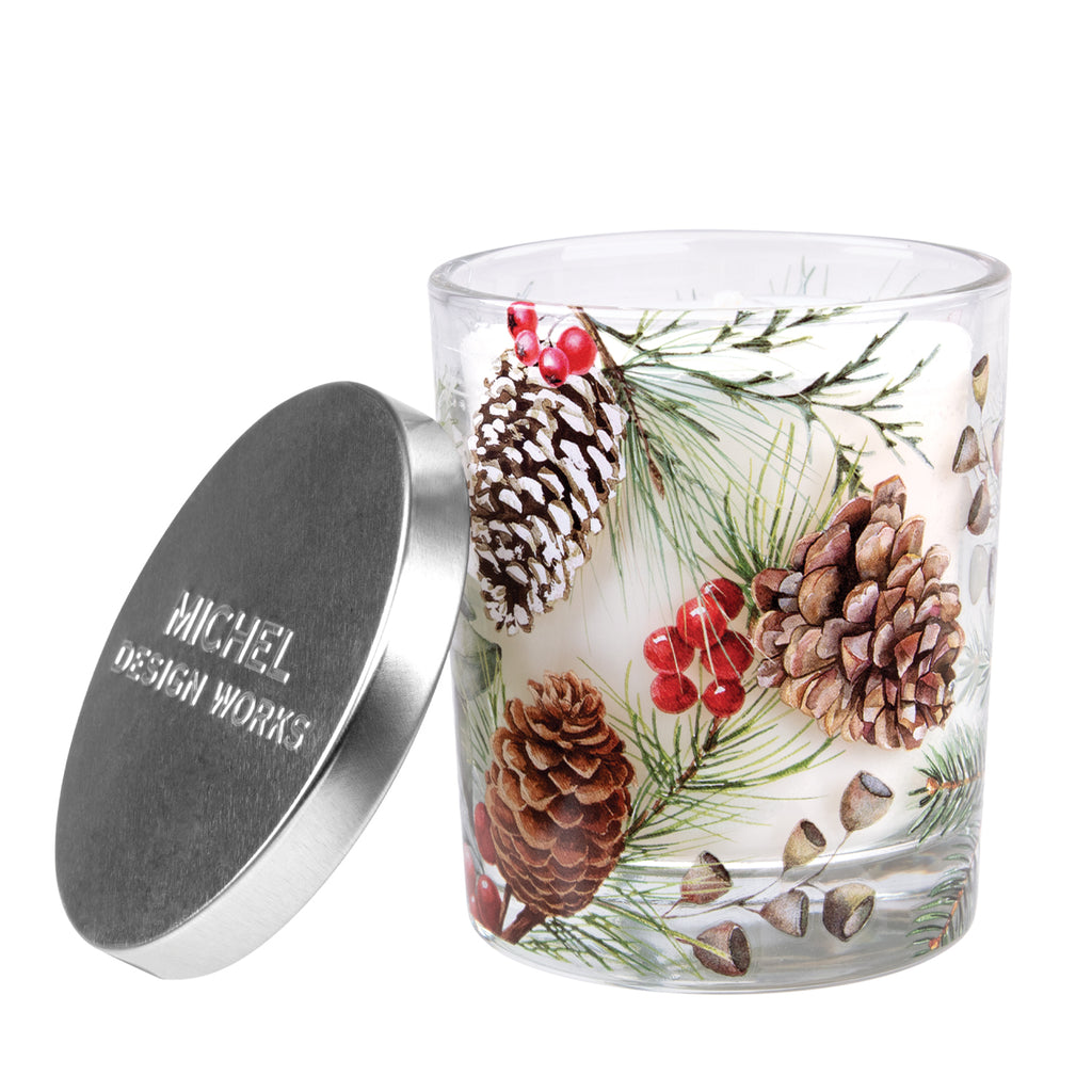 Michel Design Works <br> Scented Jar Candle <br> White Spruce