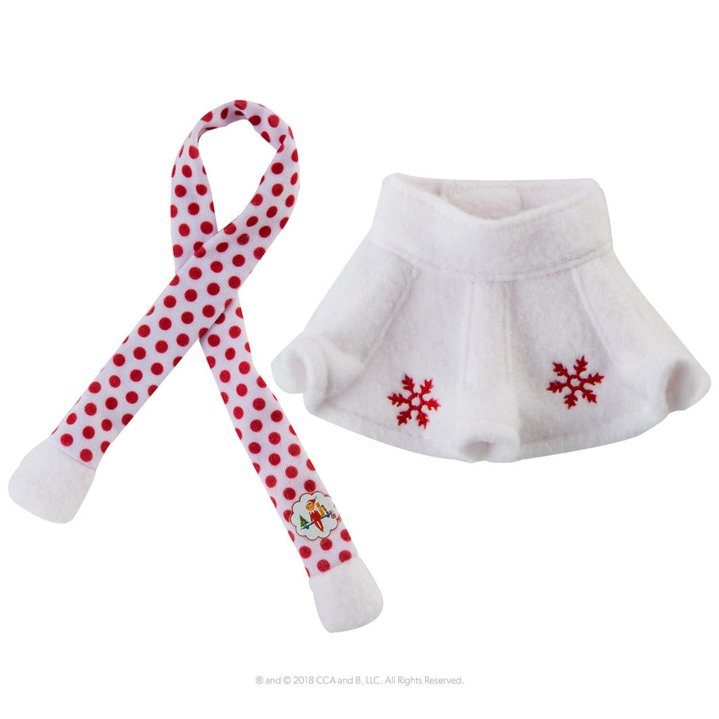 Claus Couture Collection® <br> Snowflake Skirt and Scarf