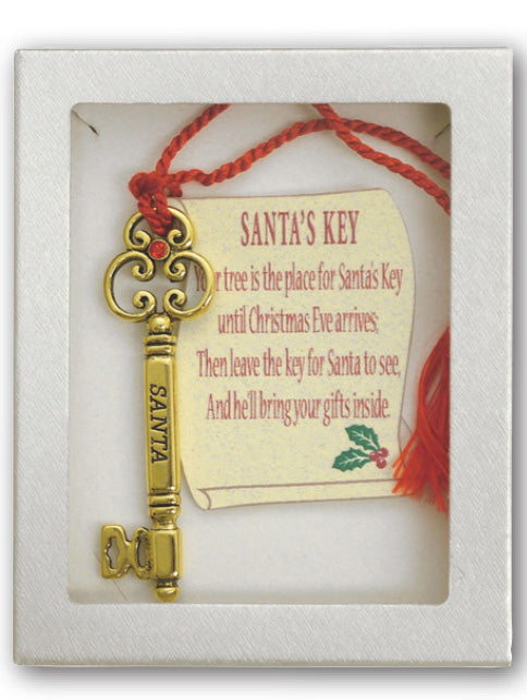 Hanging Ornament - Santa Key