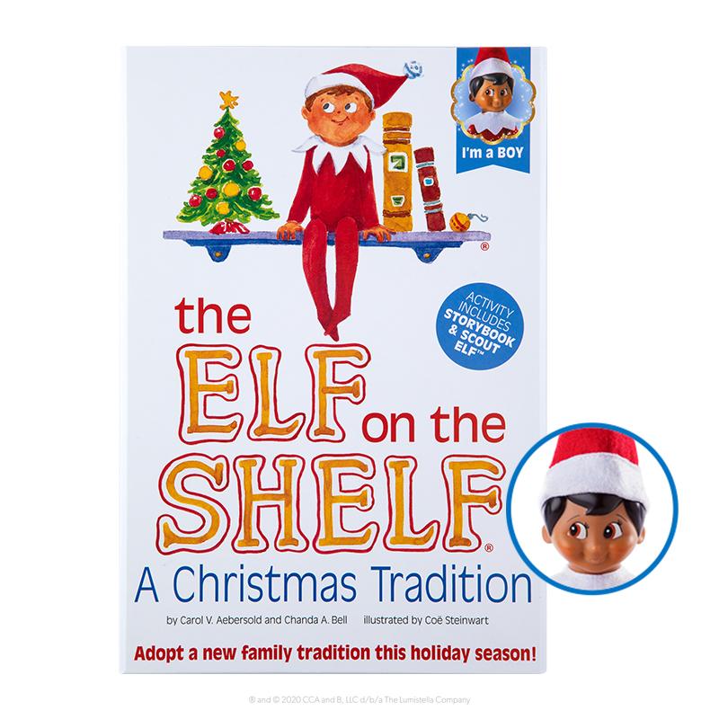 The Elf on the Shelf® <br> A Christmas Tradition Dark Boy Elf