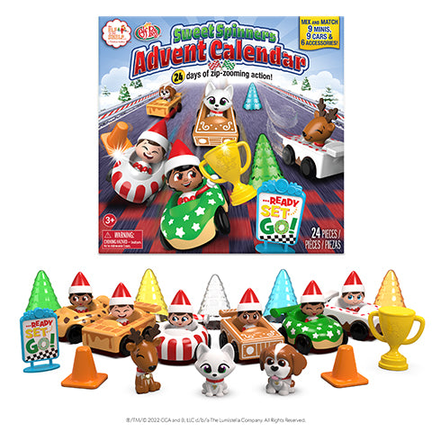 SALE - 40% OFF <br> The Elf on the Shelf <br>Sweet Spinners Advent Calendar (Series 3)