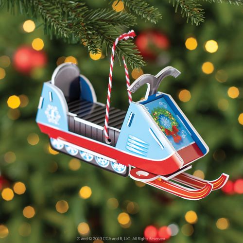 Orna-Moments® <br>Snowflake Snowmobile