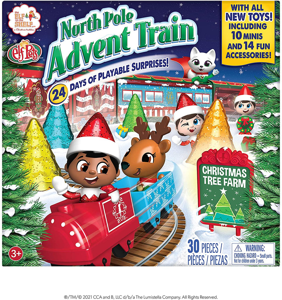 SALE - 40% OFF <br> The Elf on the Shelf <br> North Pole Advent Train (Series 2)