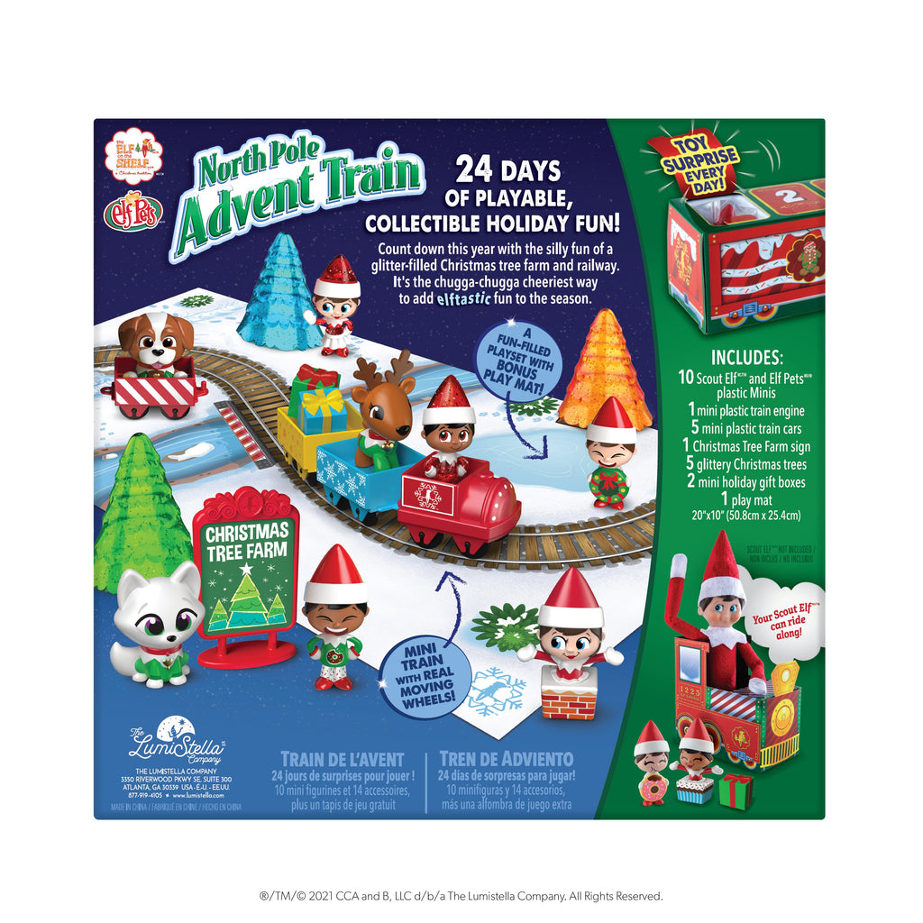 SALE - 30% OFF <br> The Elf on the Shelf <br> North Pole Advent Train (Series 2)