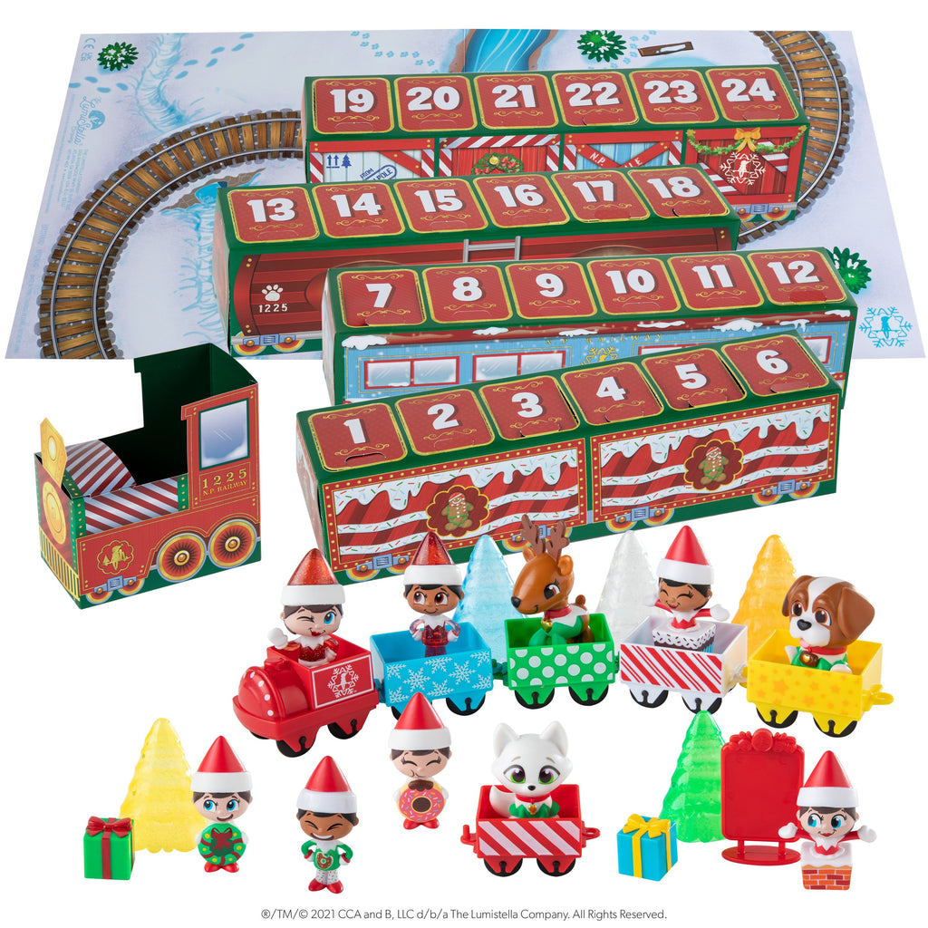 SALE - 40% OFF <br> The Elf on the Shelf <br> North Pole Advent Train (Series 2)