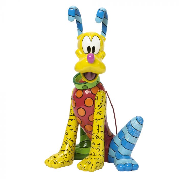 Disney Britto <br> Pluto Figurine <br> (Large)