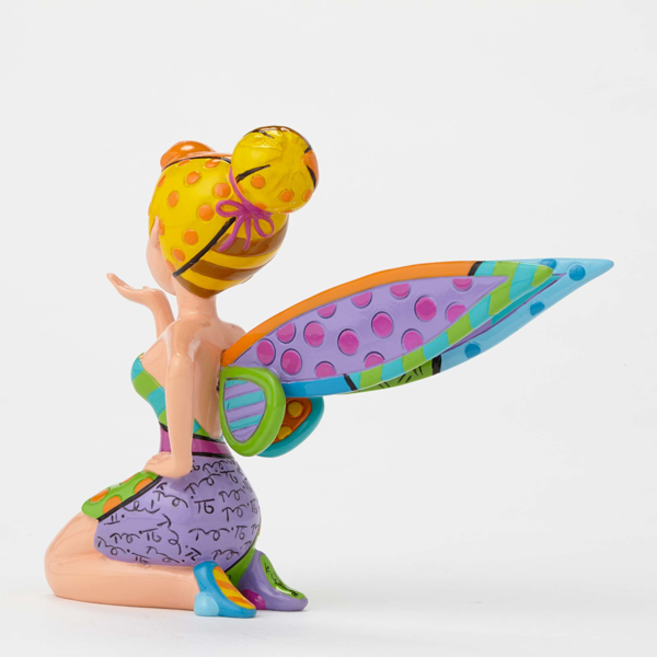 Disney Britto <br> Tinker Bell Kissing Figurine<br> (Mini)