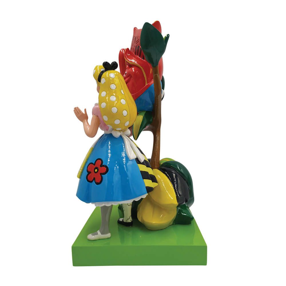 Disney Britto <br> Alice Figurine - 70th Anniversary <br> (Large)