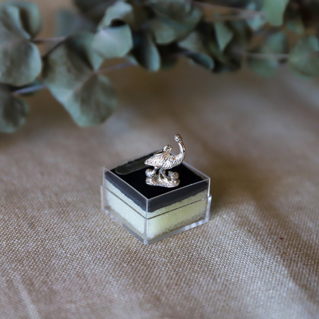 Sterling Silver Charm <br> Emu