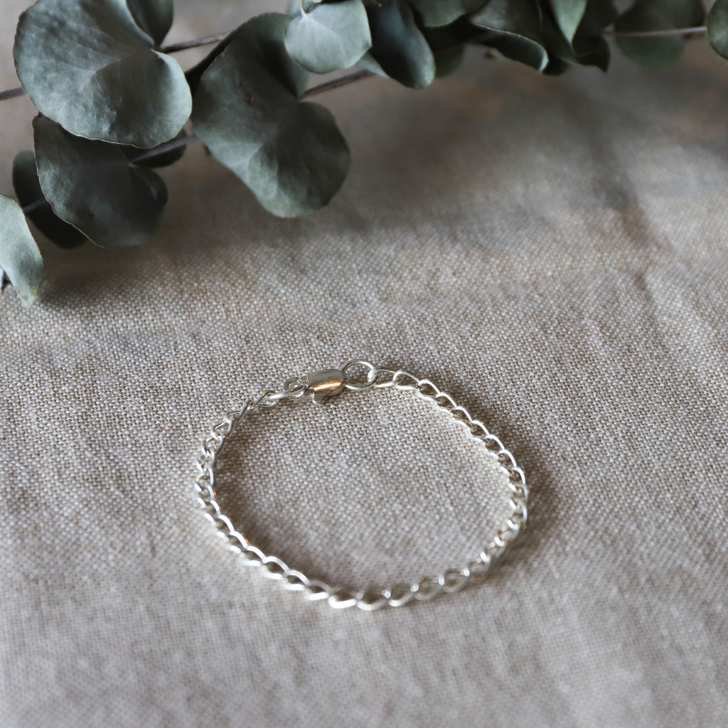 Sterling Silver Bracelet for Charms