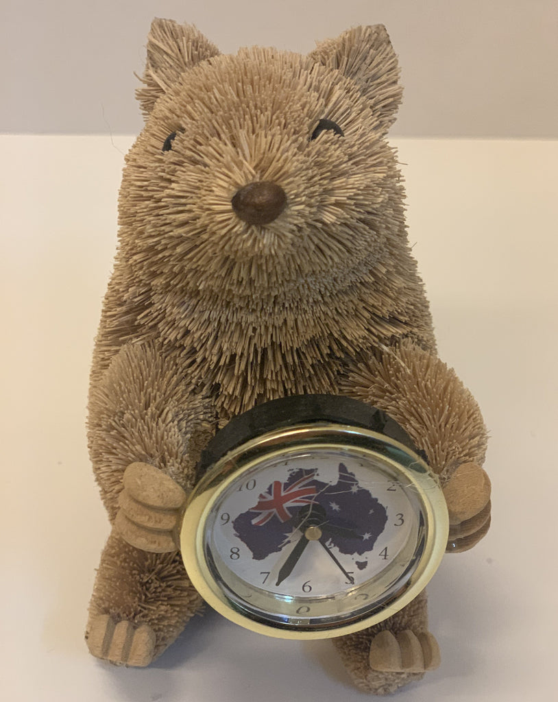 Bristlebrush Designs <br> Wombat Clock