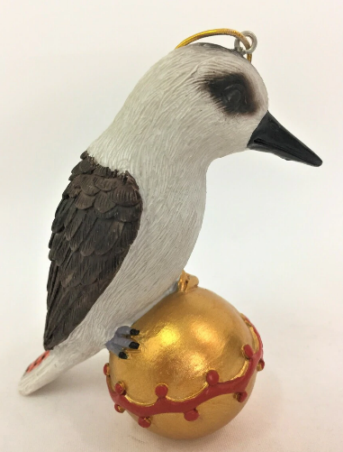 Bristlebrush Designs <br> Kookaburra Christmas Tree Ornament On Bauble