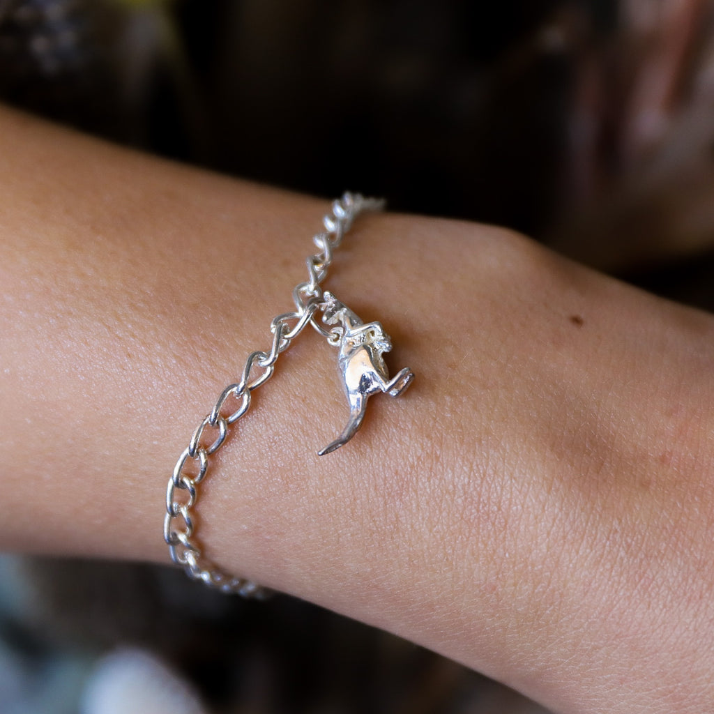 Sterling Silver Charm <br> Kangaroo