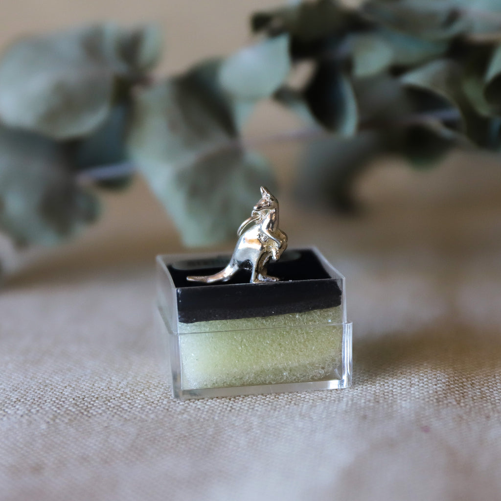 Sterling Silver Charm <br> Kangaroo