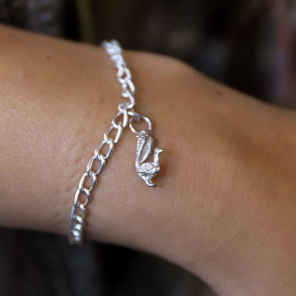 Sterling Silver Charm <br> Lyrebird