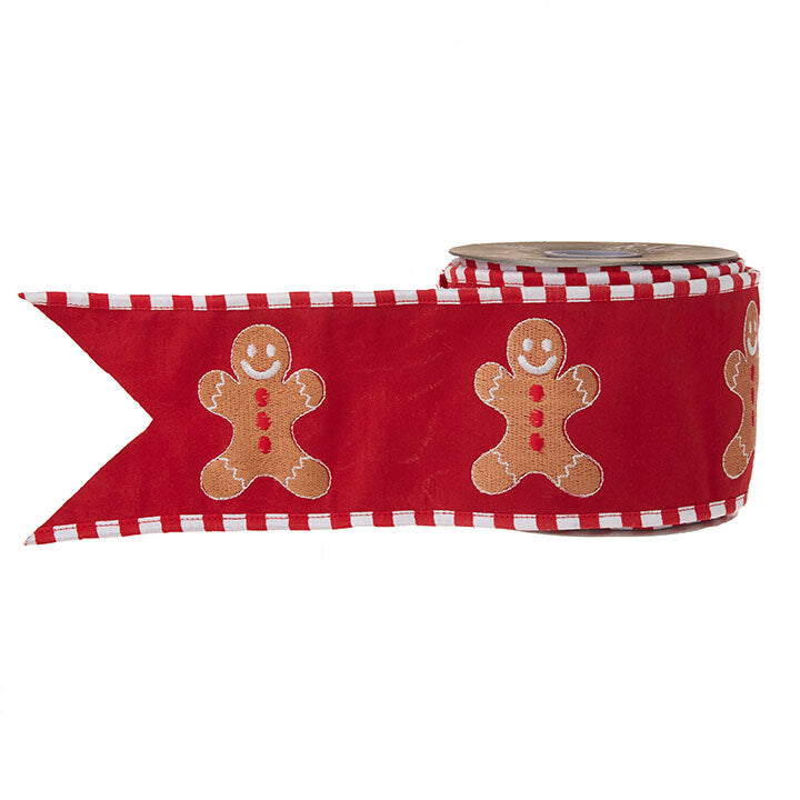 RAZ Imports To Grandmother's House We Go Gingerbread Ribbon (Per Yard ...