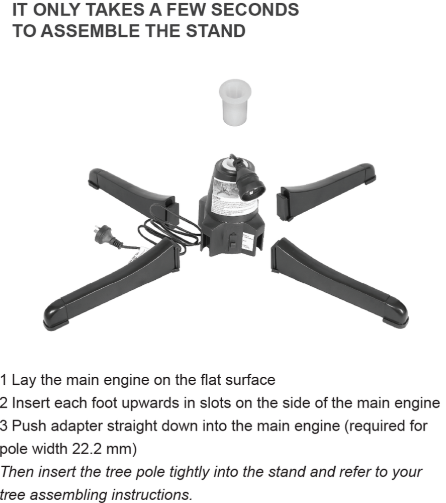 Rotating Tree Stand