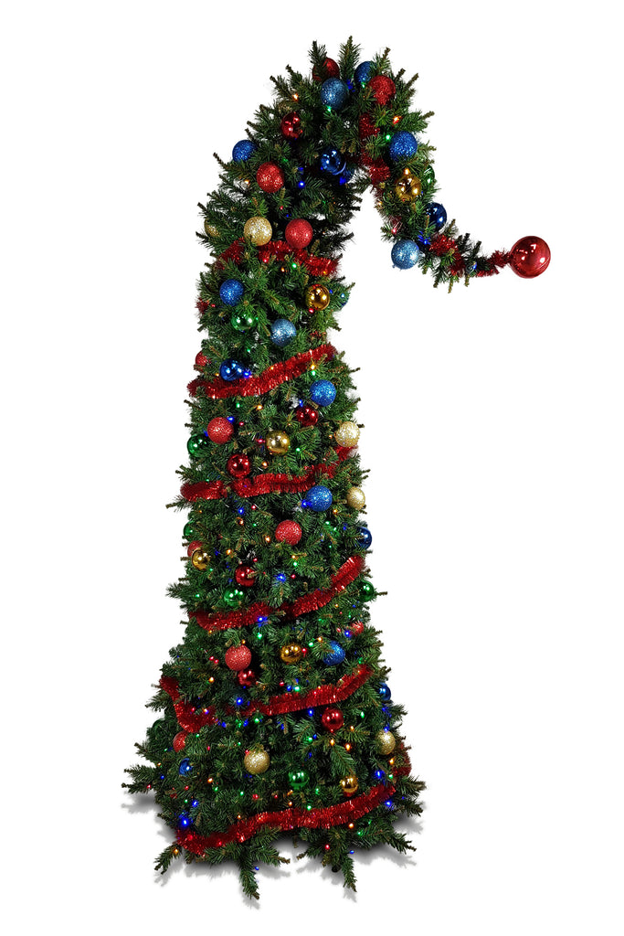 Christmas Tree<br> 7ft Santa Hat Christmas Tree (2.13m)