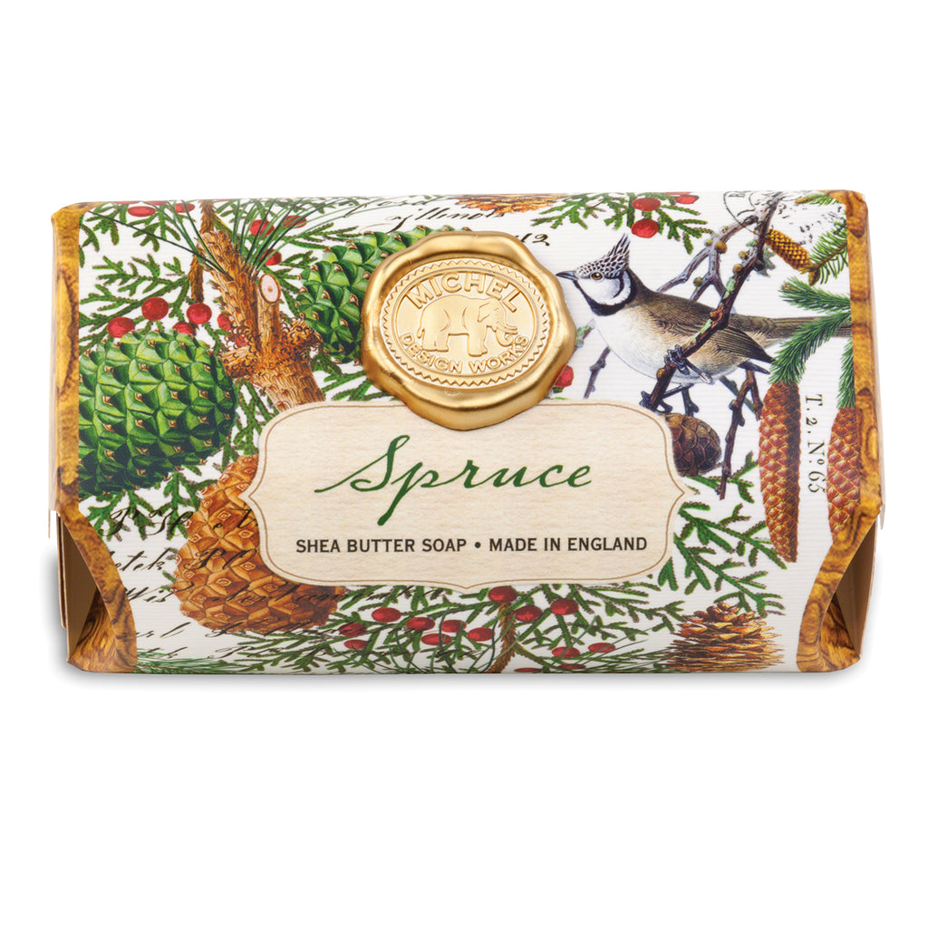 Michel Design Works <br> Large Bar Soap <br> Spruce