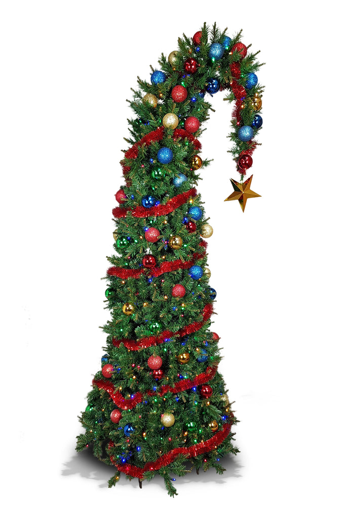 Christmas Tree<br> 7ft Santa Hat Christmas Tree (2.13m)