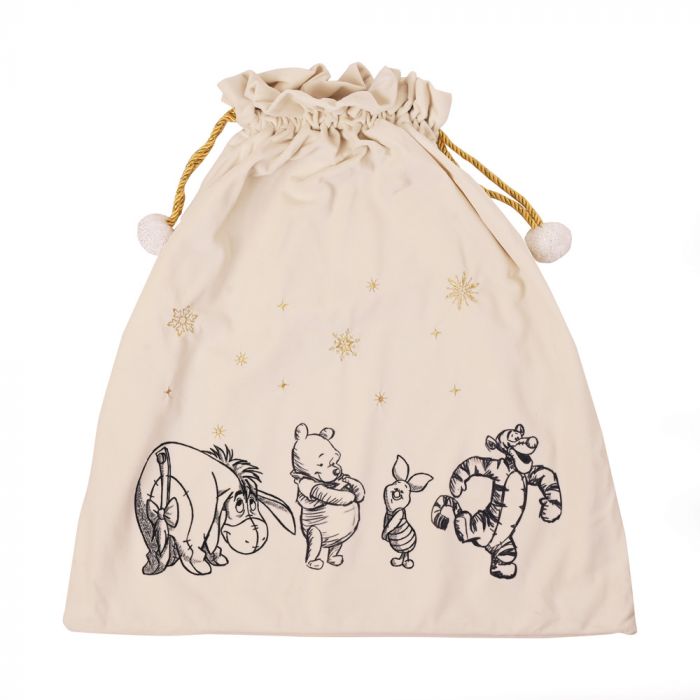 Disney Christmas <br> Collectible Christmas Sack: Pooh & Friends