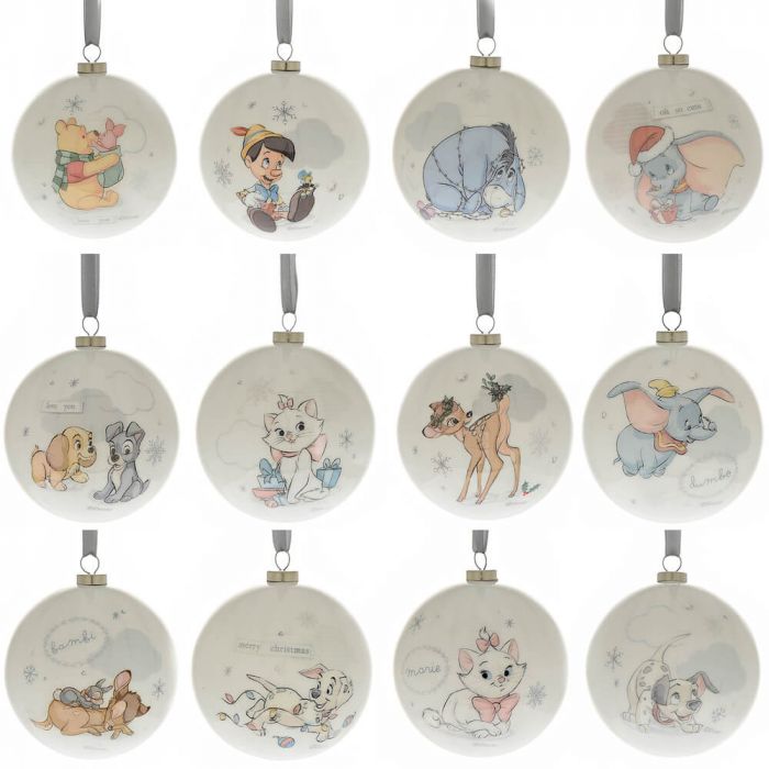 Disney Christmas <br> Magical Christmas: Set of 12 Baubles