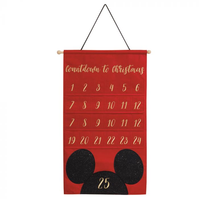 Disney Christmas <br> Fabric Advent Calendar <br> Mickey Mouse