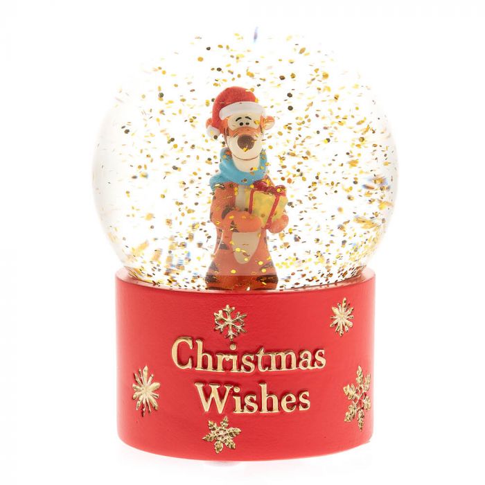 Winnie the Pooh Christmas <br> Tigger Christmas Wishes Snow Globe