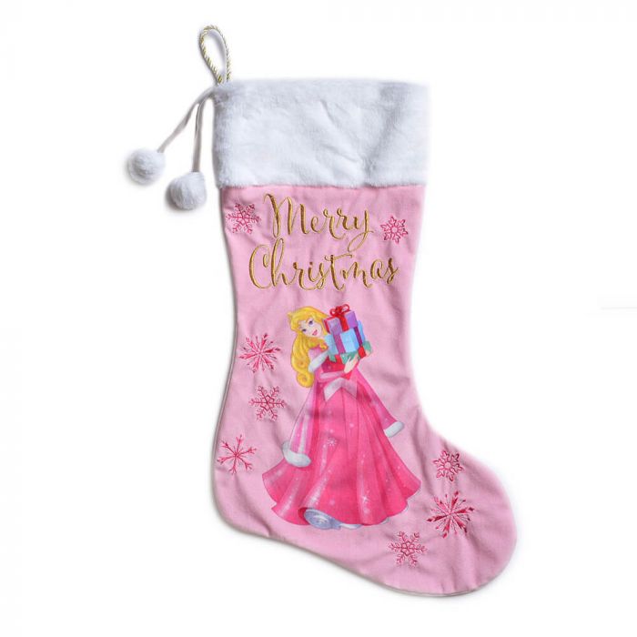 Disney Christmas <br> Aurora 'Merry Christmas' Stocking