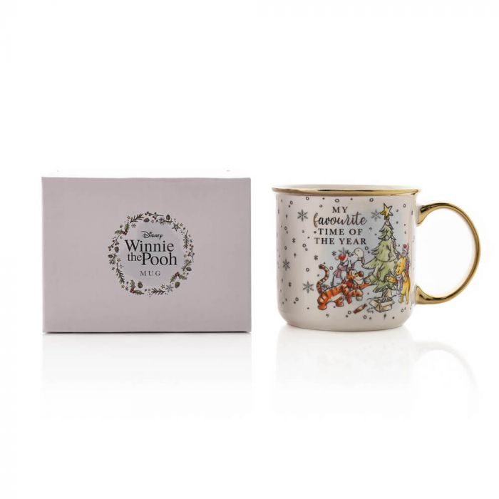 Disney Christmas <br> Winnie the Pooh Christmas Mug: Mug 'Favourite time of the Year'