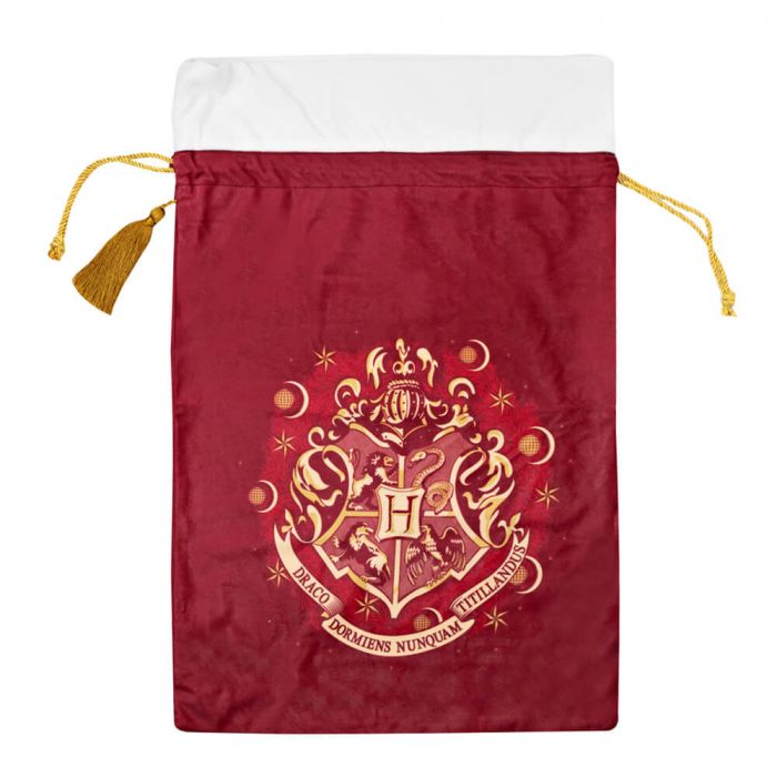 Harry Potter Christmas <br> Hogwarts Crest Santa Sack