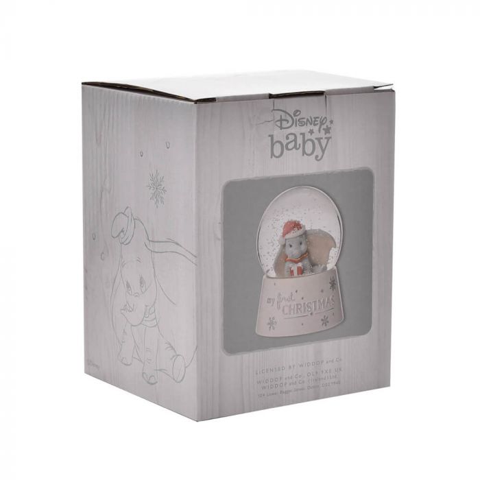 Disney Christmas <br> Dumbo Snowglobe 'My First Christmas'