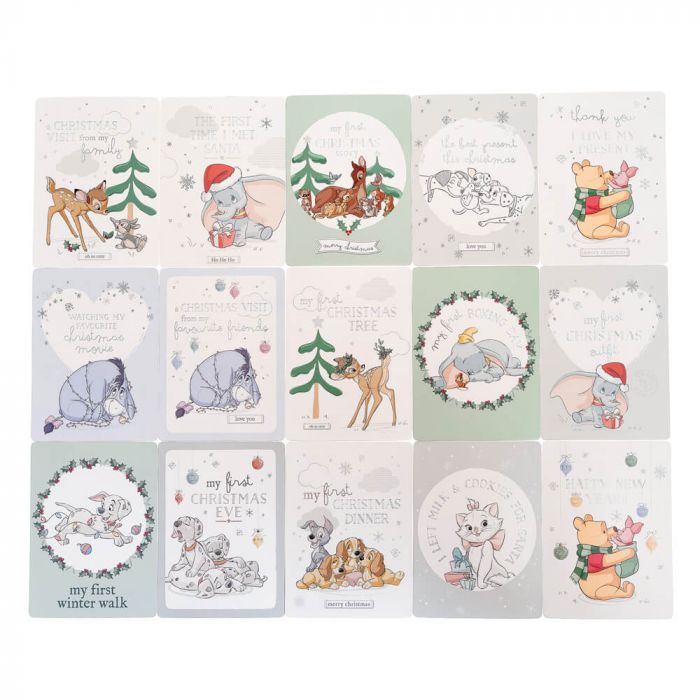 Disney Christmas <br> Milestone Cards