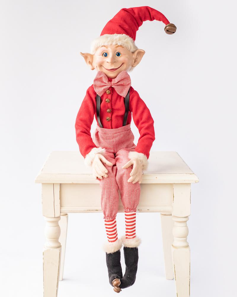 Festive Elves <br> "Smokey" Elf (80cm)